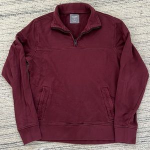 Bonobos burgundy sweatshirt